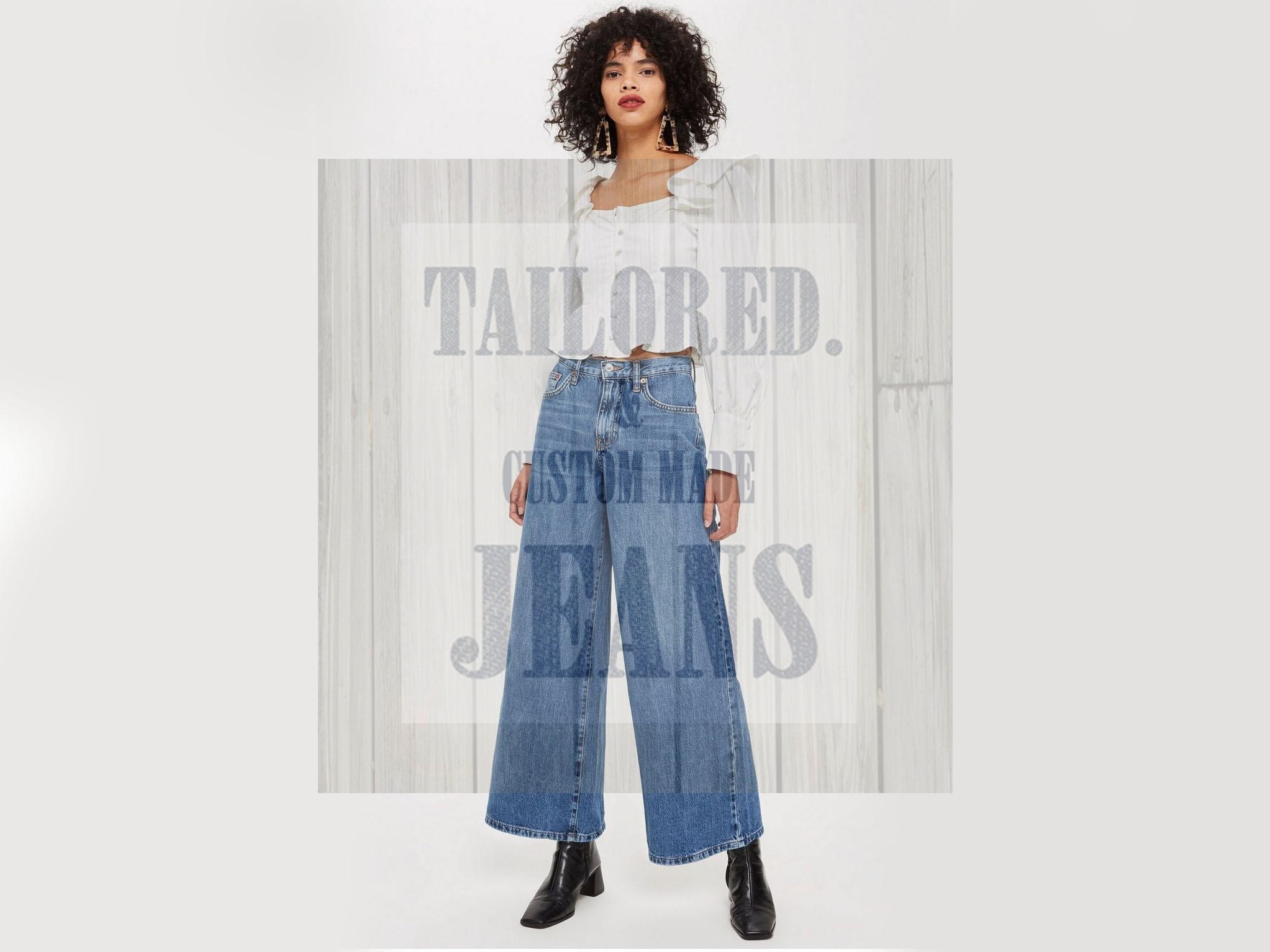 HOW TO WEAR WIDE-LEG JEANS