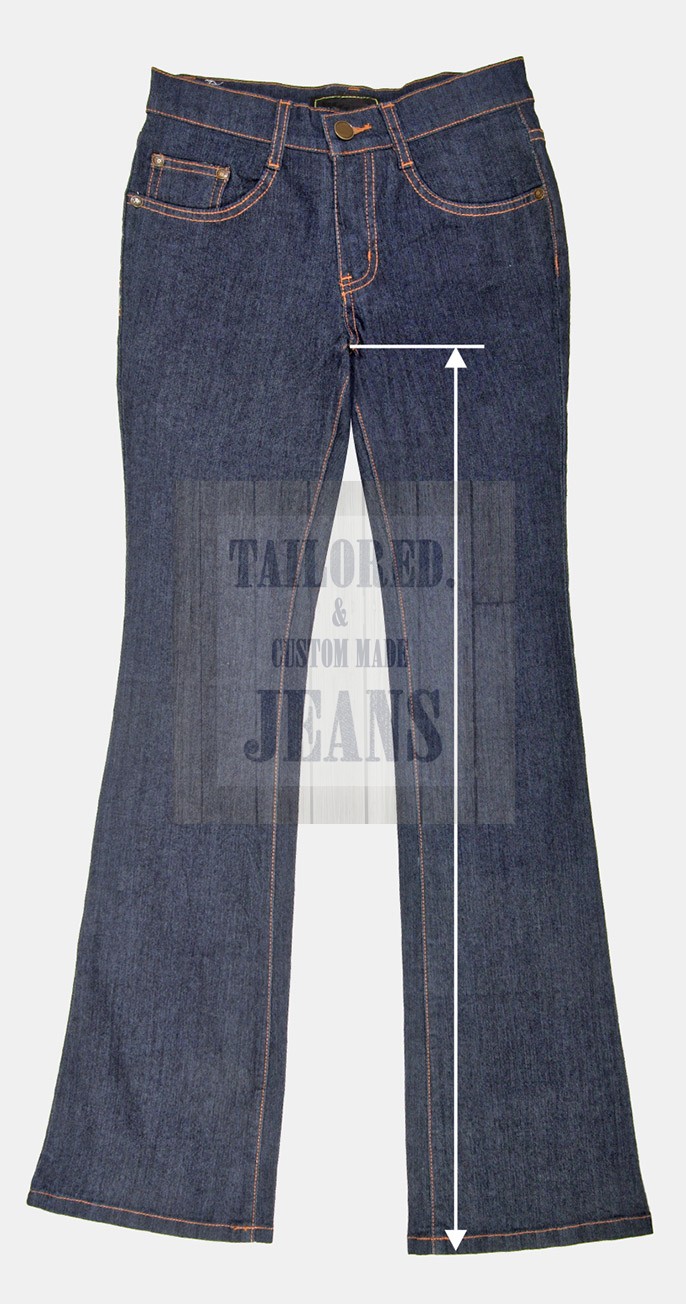 What is INSEAM ? Let see with Tailored jeans.
