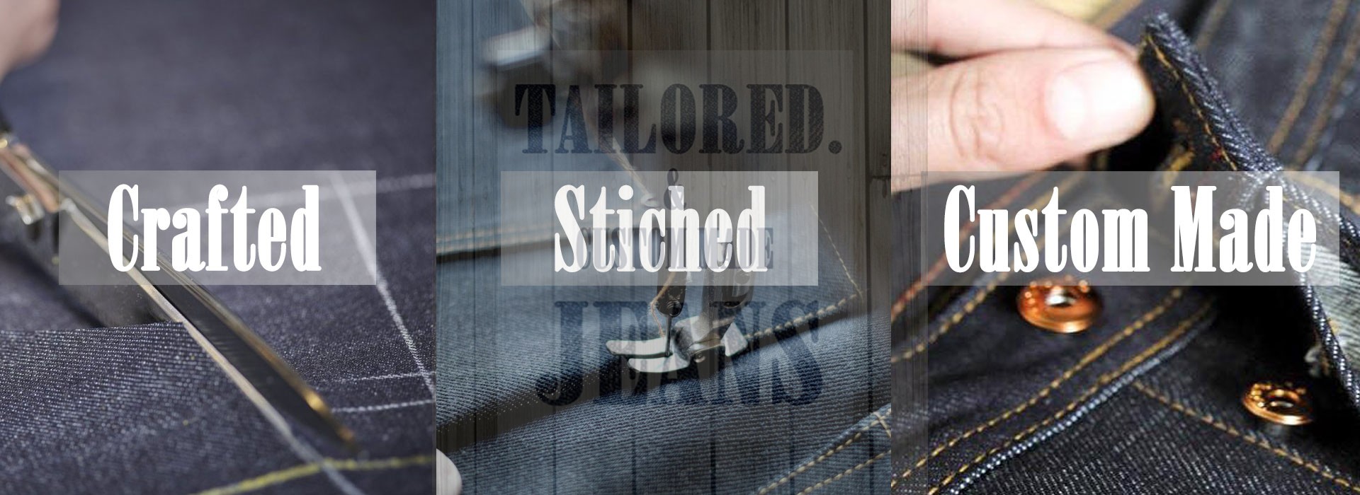 Why Tailor made or custom made jeans makes more sense